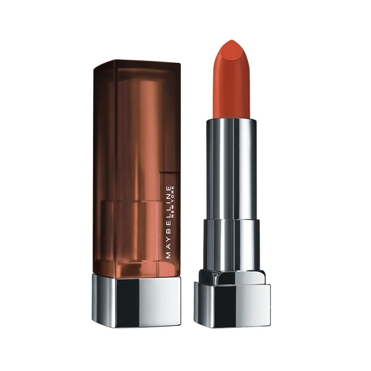 Maybelline New York Matte Lipstick, Intense Colour, Keeps Lips Moisturised, 657 Nude Nuance, Color Sensational Creamy Matte Lipstick, 3.9g