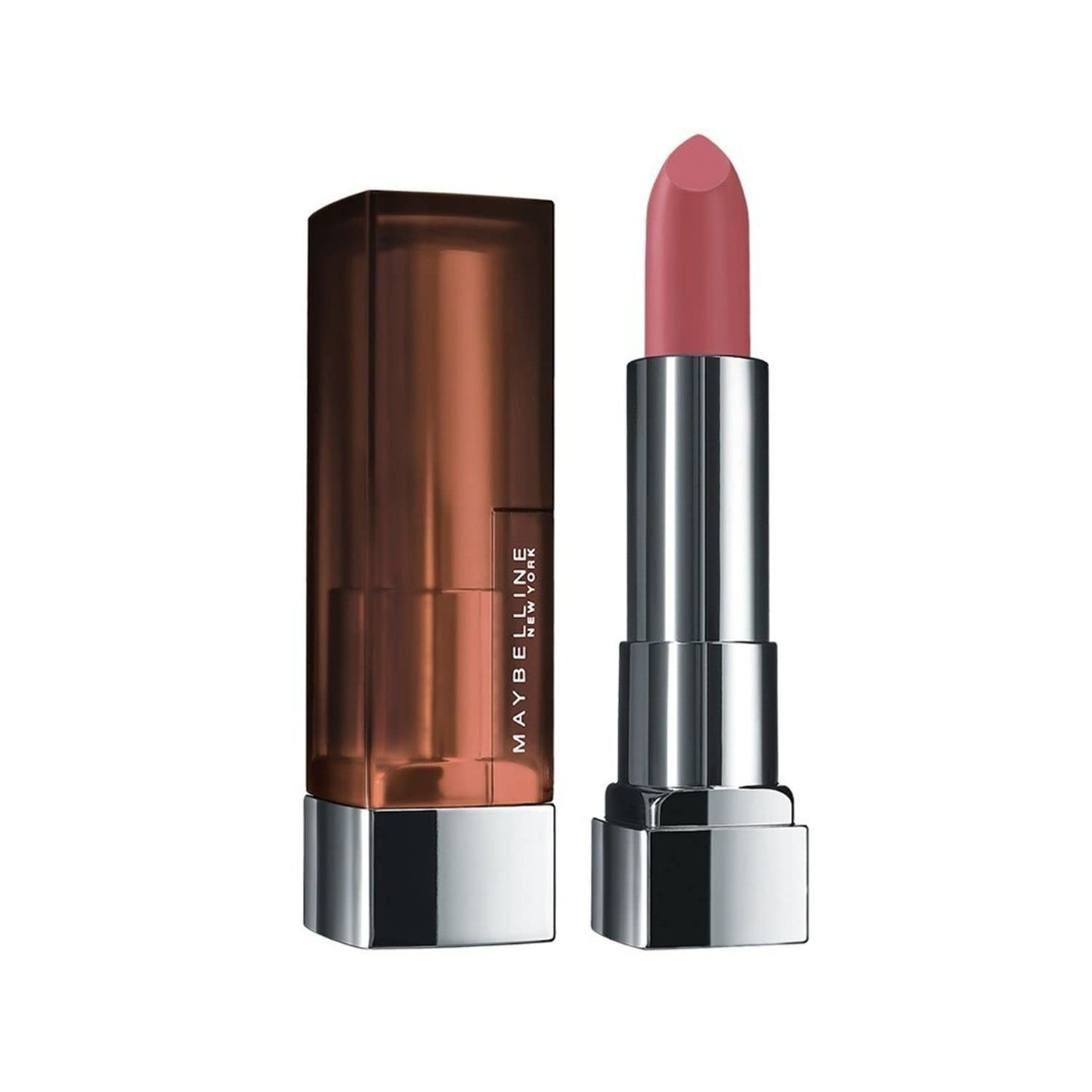 Maybelline New York Matte Lipstick, Intense Colour, Keeps Lips Moisturised, 657 Nude Nuance, Color Sensational Creamy Matte Lipstick, 3.9g